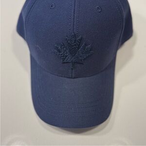 Roots Navy Maple Leaf Cap